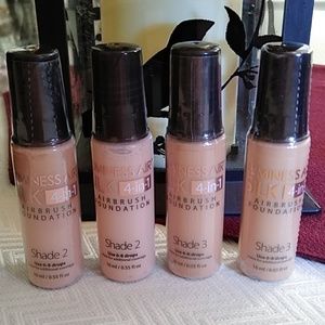 Luminess Air , Silk finish , Airbrush foundations